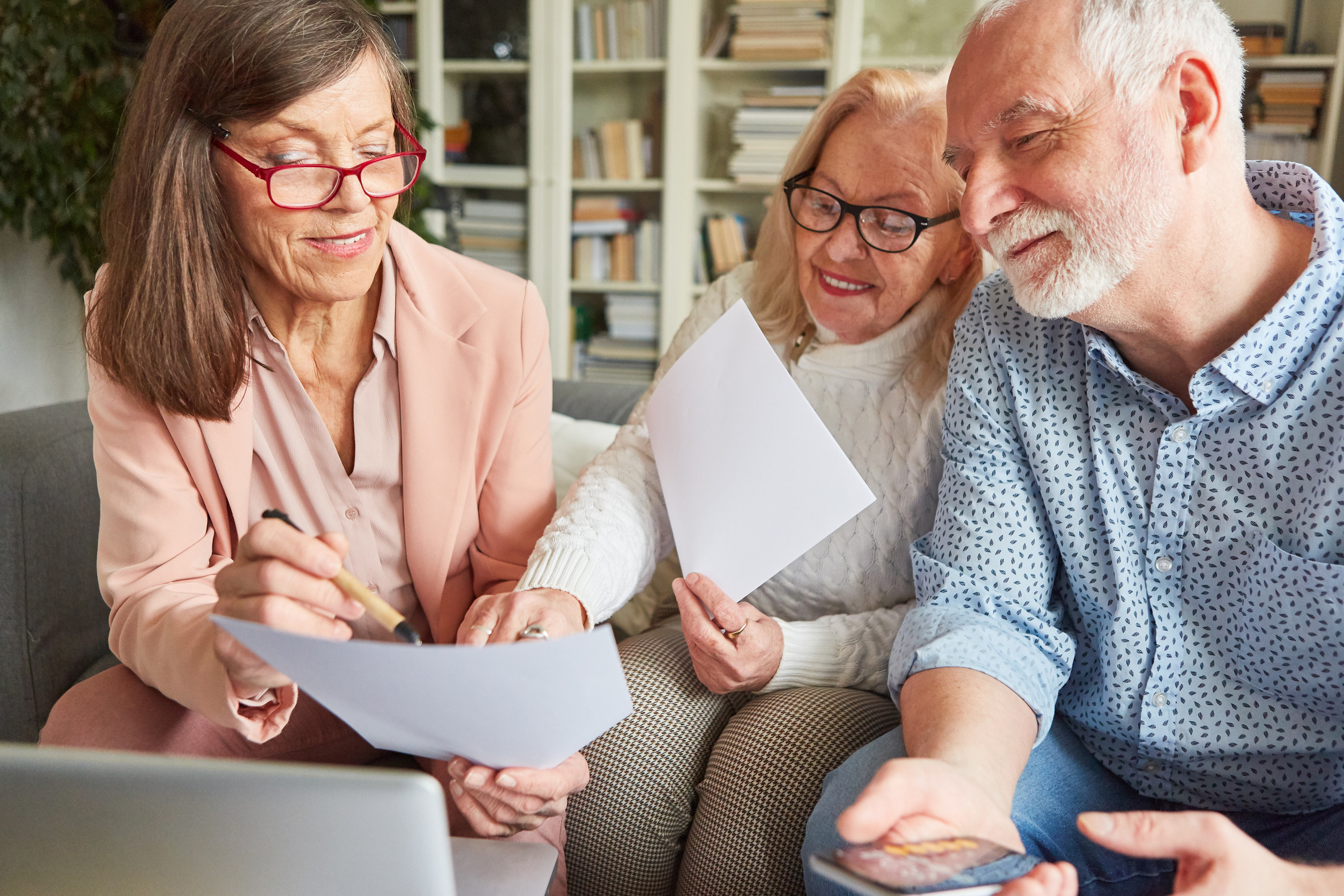 Pflegeberatung im Gespräch